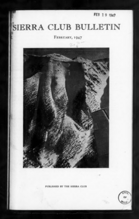 Sierra Club Bulletin 1947 Vol 32 No 2 February thumbnail